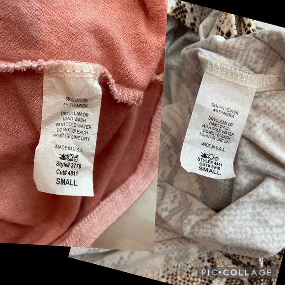 Entro Snake Print Dress and Soft Pink Top - Picture 15 of 15